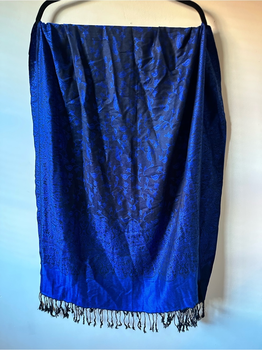 Cashmere Scarf Jerusalem Blue